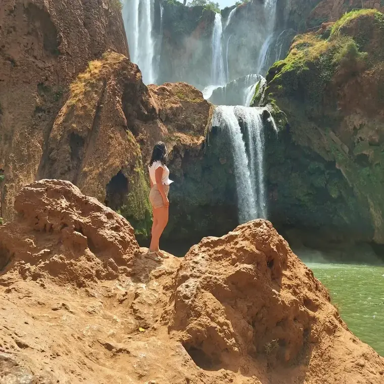 Marrakech to ouzoud waterfalls, best Marrakech day trip