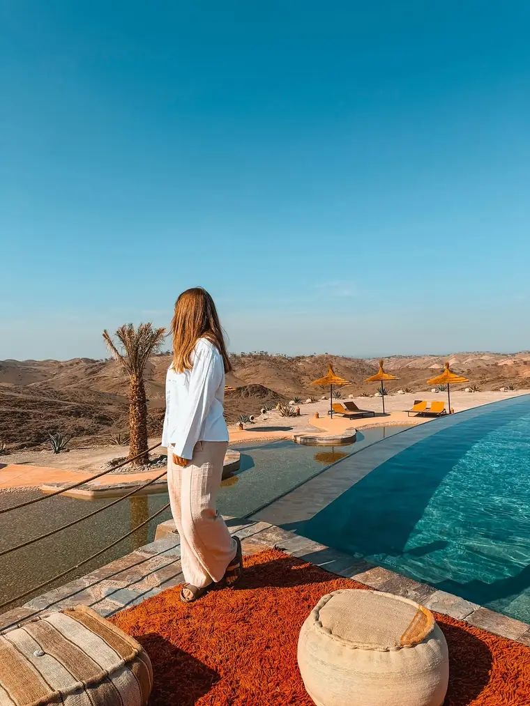 Agafay Desert Sunset Tour from Marrakech with Camel Ride, Dinner & Show — photo