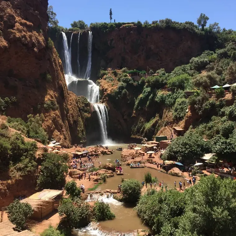 Marrakech to ouzoud waterfalls, best Marrakech day trip — photo