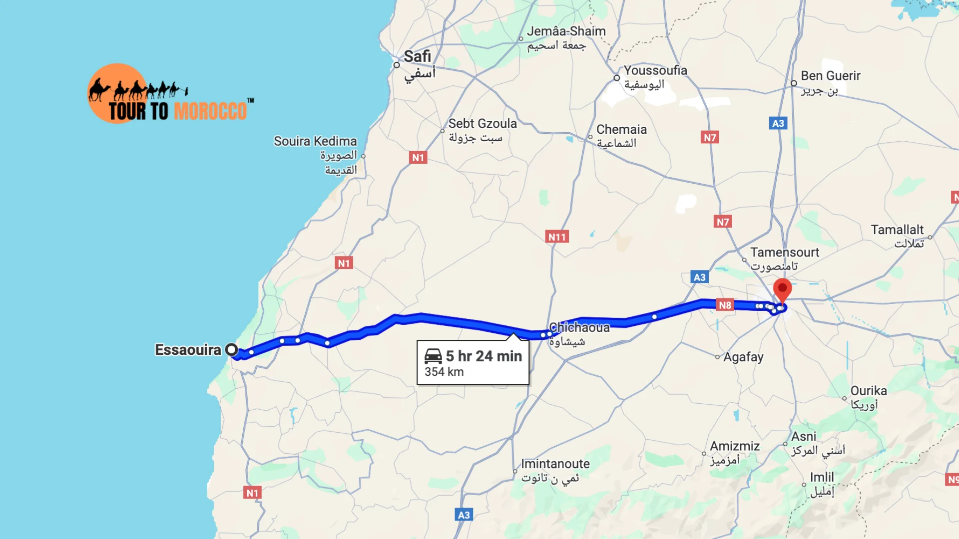 Day trip to Essaouira from Marrakech