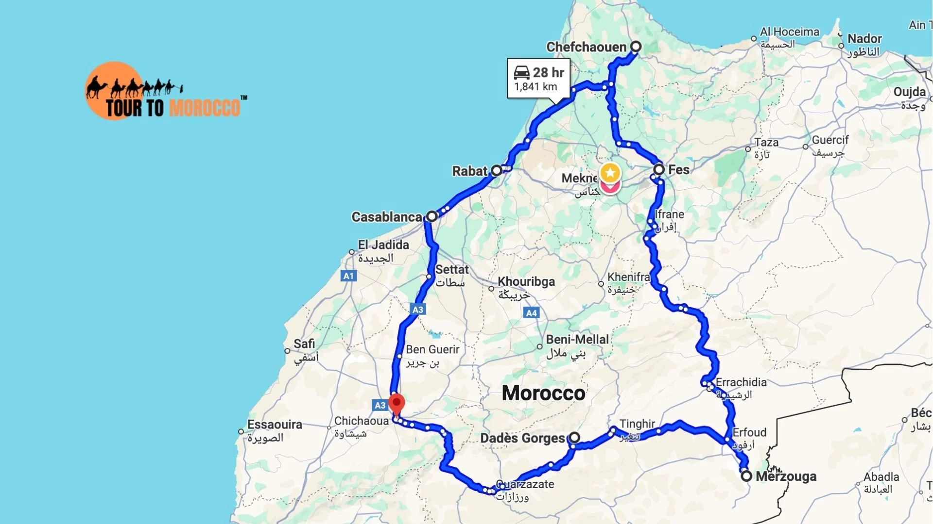 Morocco Itinerary 8 Days