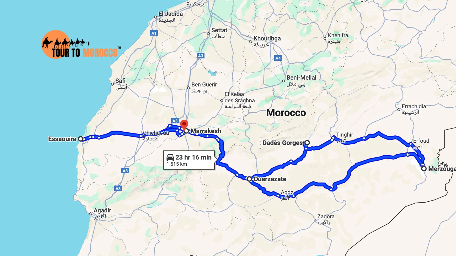 8 Days Tour from Marrakech