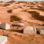 We offer two carefully selected luxury desert camps in the heart of the Sahara, both known for their high-quality service, comfort, and excellent location in the Erg Chebbi dunes.