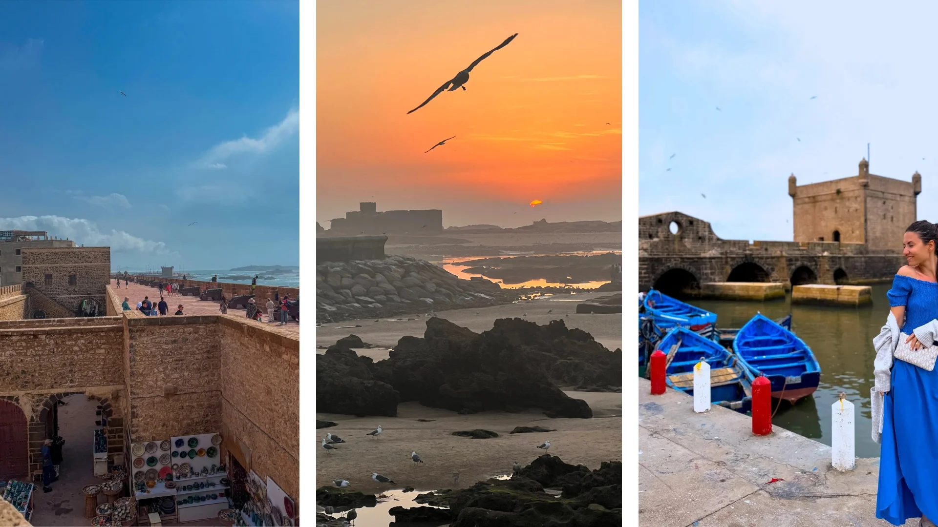 Essaouira, Morocco – The Windy City of the Atlantic Coast Essaouira, Morocco, featuring the historic medina, Atlantic coastline, and picturesque fishing port.