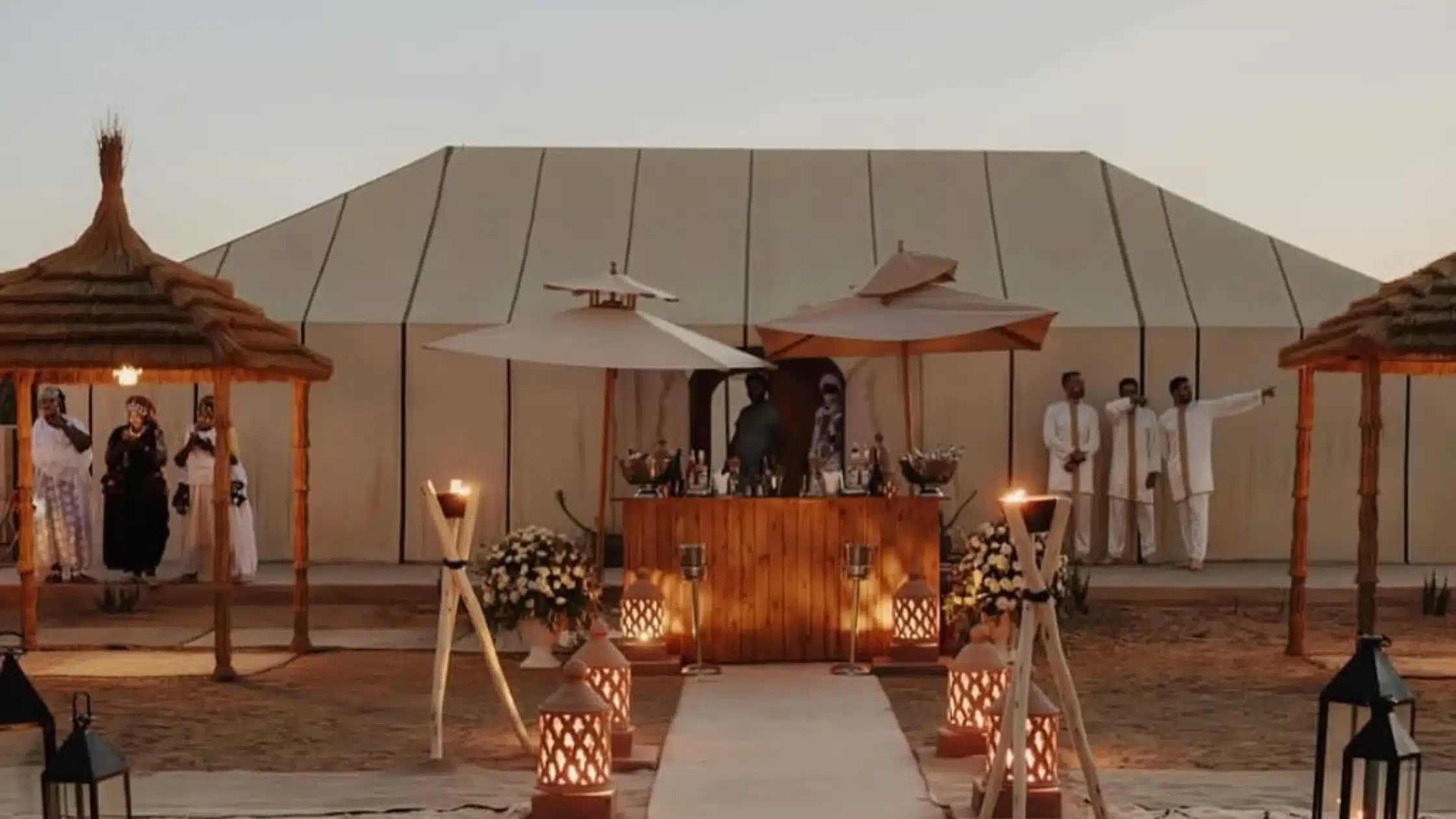 Overnight in a Merzouga Desert Camp Overnight in a Merzouga Desert Camp